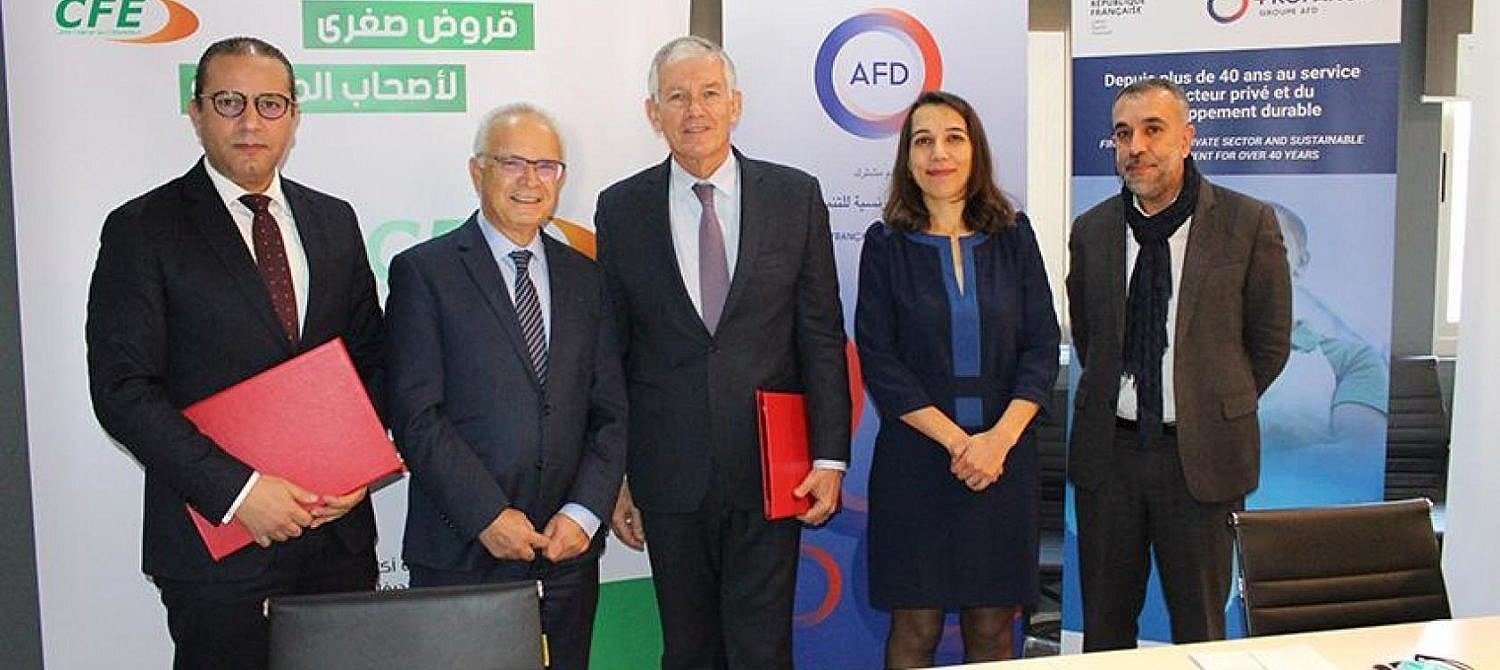 Tunisia and AFD officials sign a €137 million partnership agreement to support national development projects.