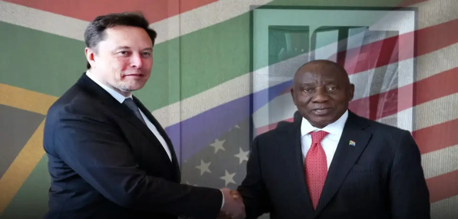 Ramaphosa Meets Elon Musk in US for R2-Trillion Investment Drive