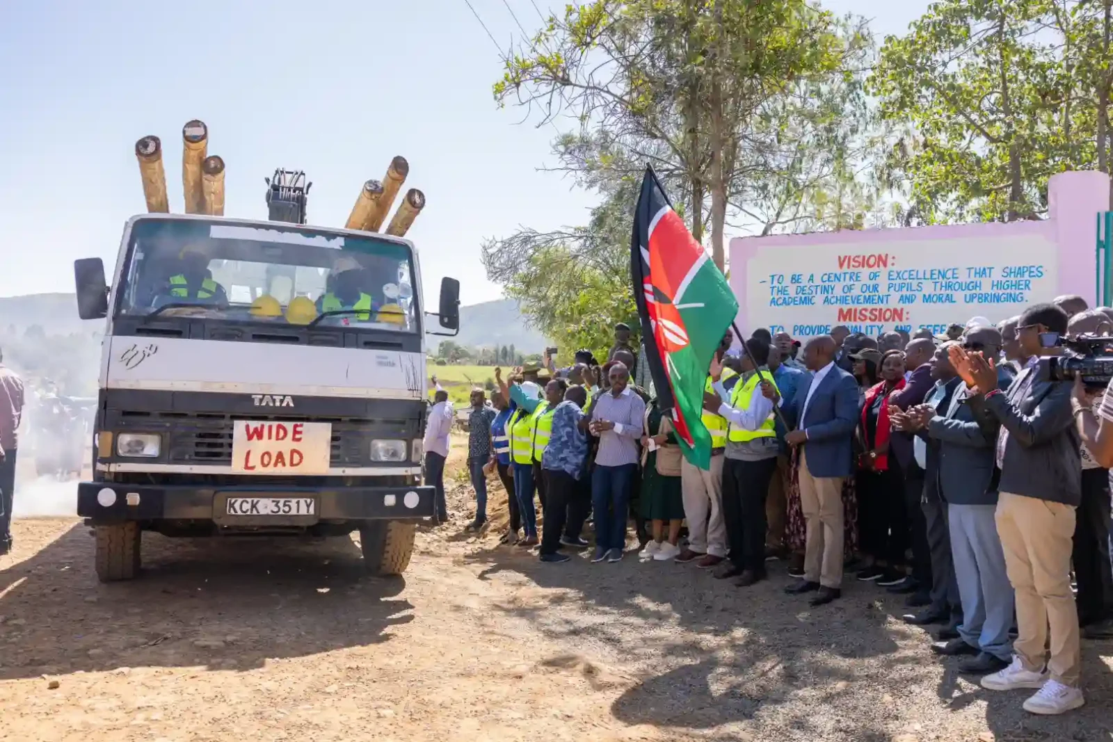 Ruto Unveils Sh1.12bn Power Project and Inspects Key Laikipia Developments