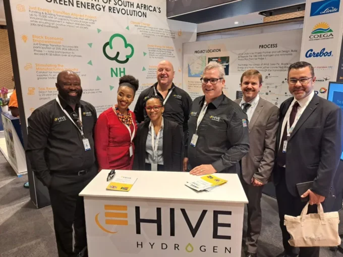 Hive Hydrogen’s Coega Green Ammonia Project Secures $20 Million Investment, Advancing South Africa’s Green Hydrogen Ambitions