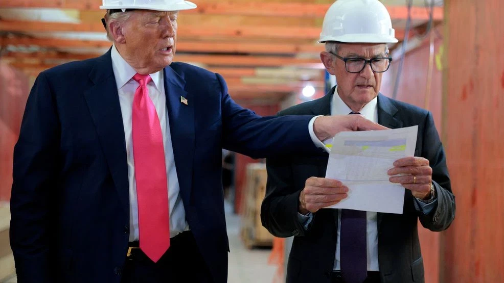 Trump confronts Fed Chair Powell, demanding rate cuts during visit