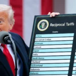 Trump imposes sweeping tariffs on key U.S. trade partners