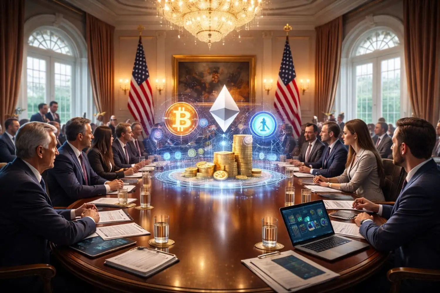 White House Convenes Banks and Crypto Leaders in Push to Break Stablecoin Deadlock